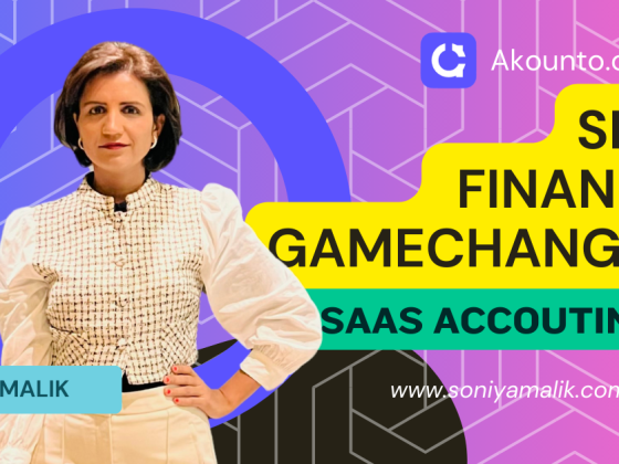 SME FINANCE GAMECHANGER: SAAS ACCOUNTING BY SONIYA MALIK